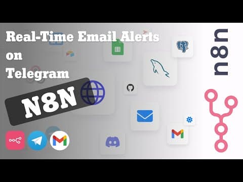 Real-Time Email Alerts on Telegram with n8n Automation | Step-by-Step Guide